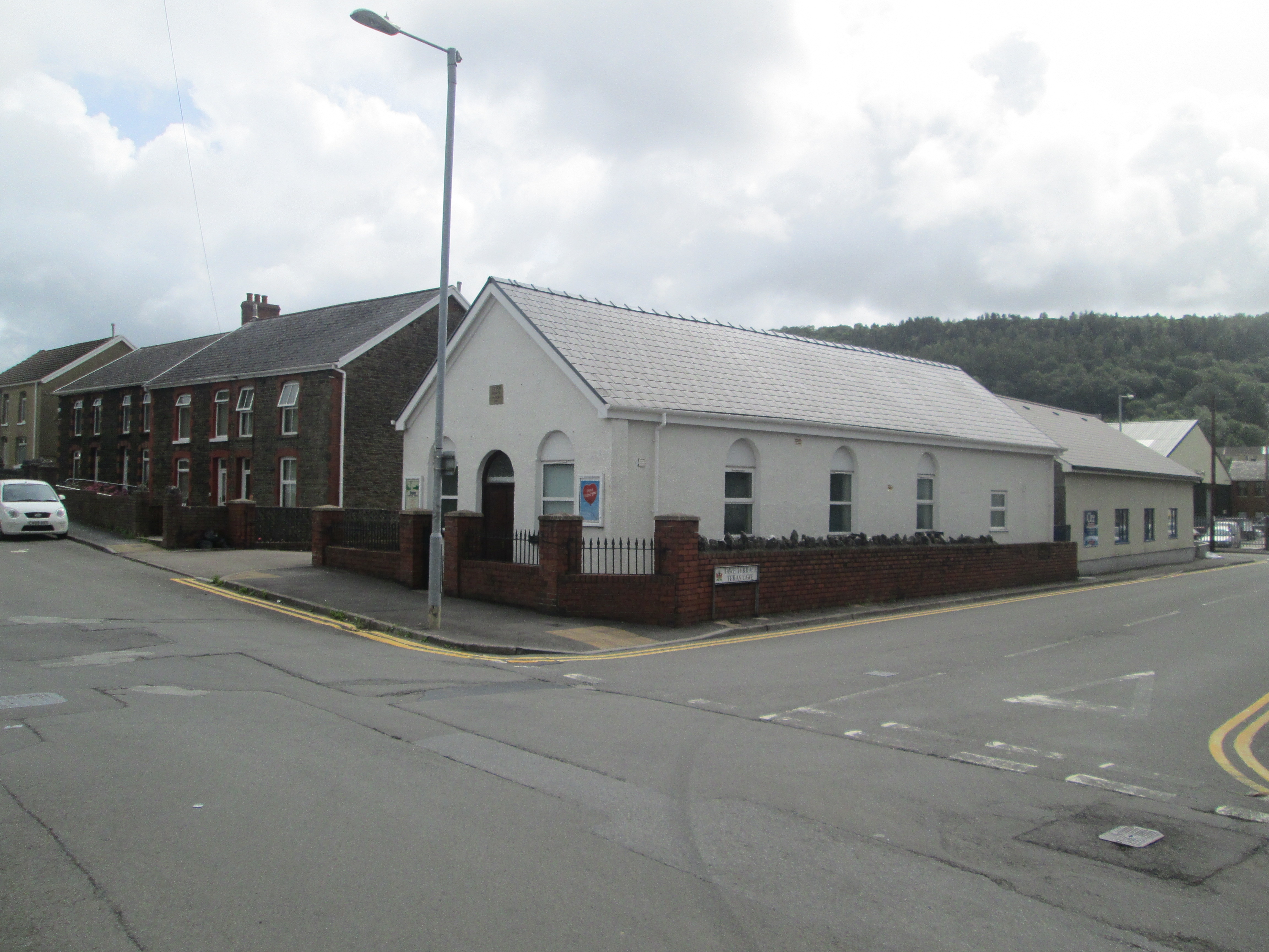 Gosen Apostolic Chapel at the corner of Holly Street and Tawe Terrace