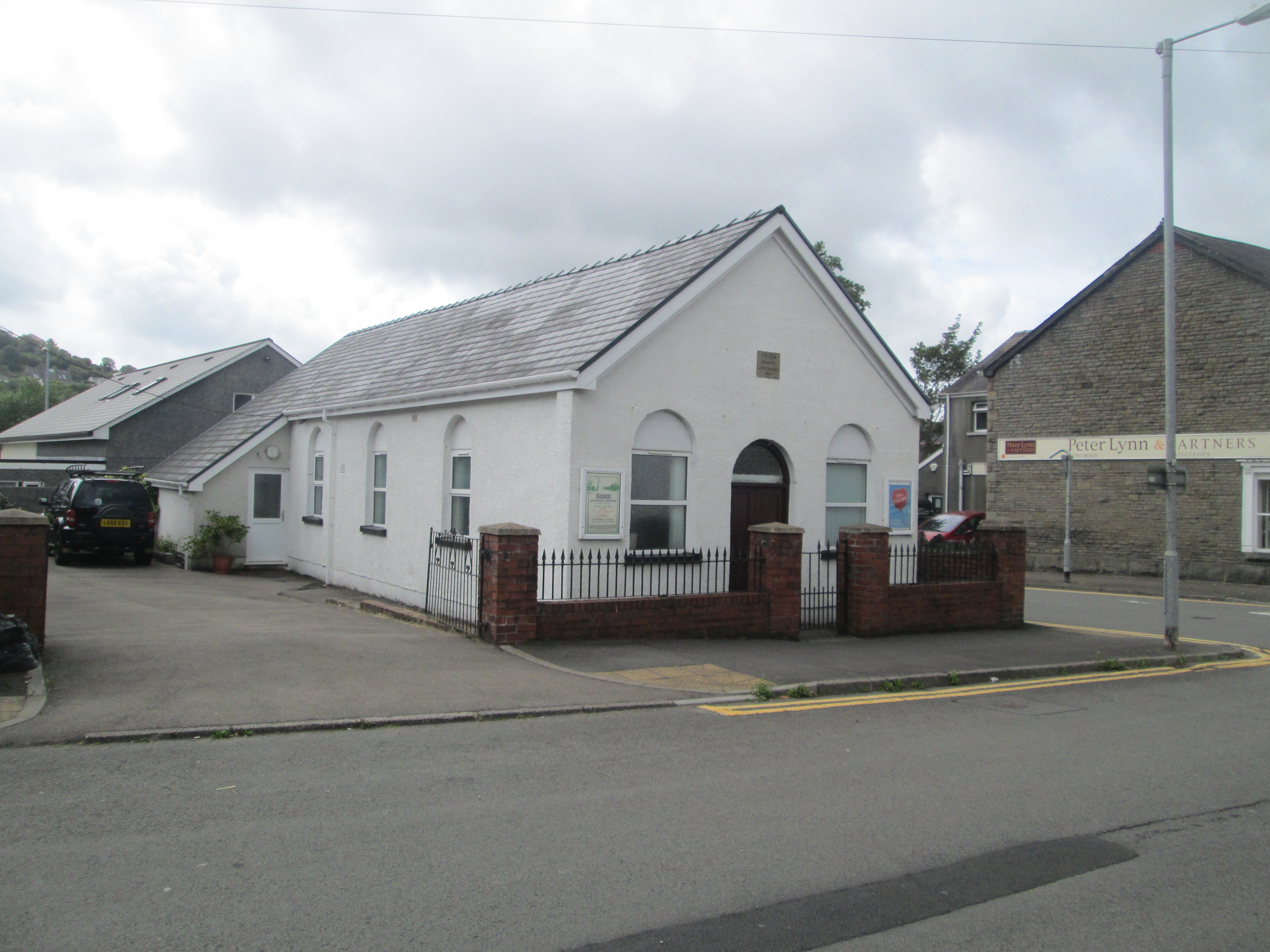 The location of Gosen Apostolic Church, Pontardawe