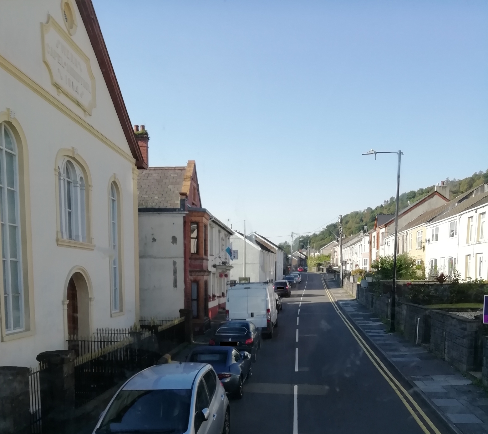 Wern Fawr, beyond Wern Chapel